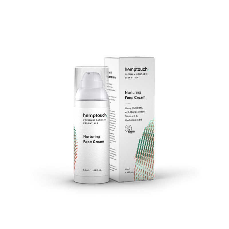 Crème nourrissante pour le visage chanvre et CBD - Hemptouch 50ml